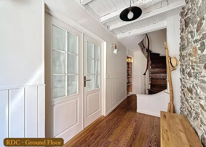 La Rose Du Roc - Maison 4 Niveaux, Terrasse Vue 그랑빌