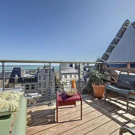 La Rose Du Roc - Maison 4 Niveaux, Terrasse Vue Vakantiehuis Granville