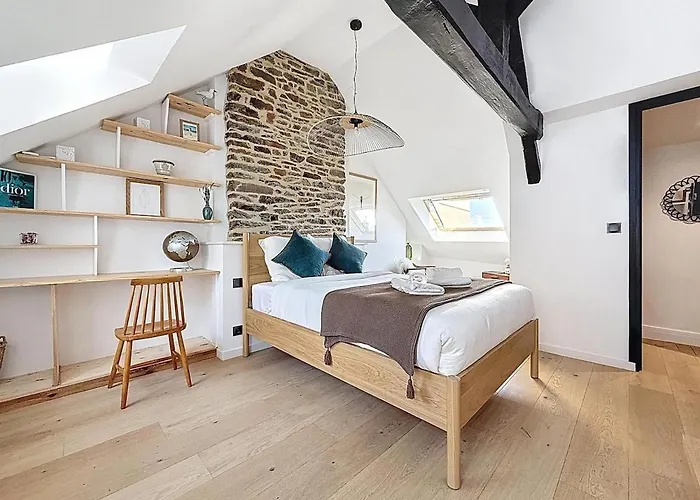 La Rose Du Roc - Maison 4 Niveaux, Terrasse Vue Granville