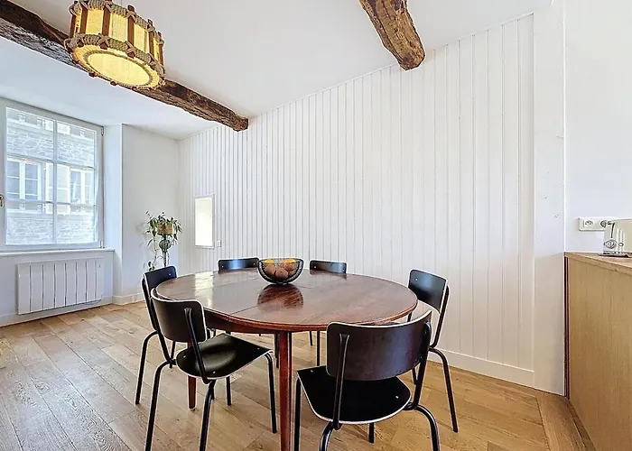 La Rose Du Roc - Maison 4 Niveaux, Terrasse Vue Holiday home Granville