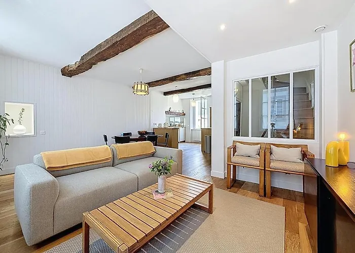 La Rose Du Roc - Maison 4 Niveaux, Terrasse Vue Granville